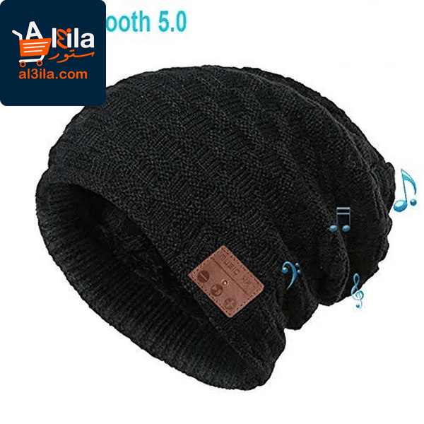 Unisex Bluetooth 5.0 Smart Beanie Hat with Wireless Headphones and Built-In Microphone – Ideal Gift Option