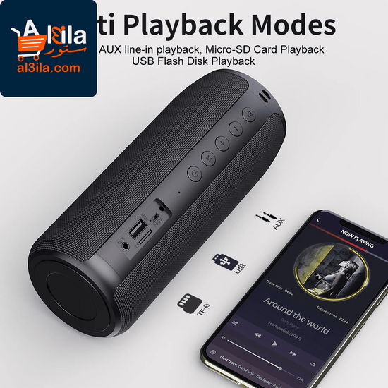 S51 Wireless Bluetooth Soundbar Speaker with TWS Technology, Heavy Bass Stereo, AUX, Micro SD Card, USB Playback, and Microphone Support