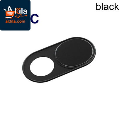 Ultra Thin Metal Webcam Cover with Magnetic Slider for Enhanced Privacy Protection on Laptops, Tablets, and Phones
