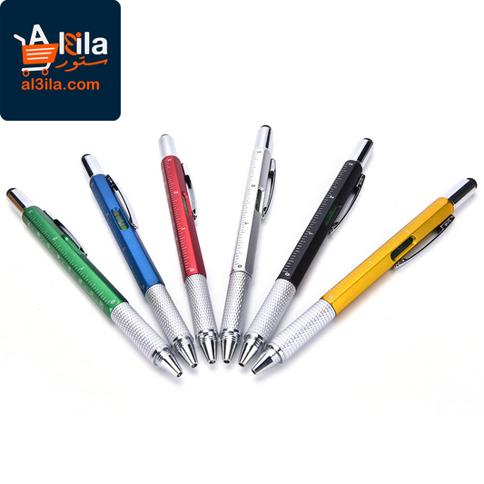 6-in-1 Touchscreen Stylus and Ballpoint Pen