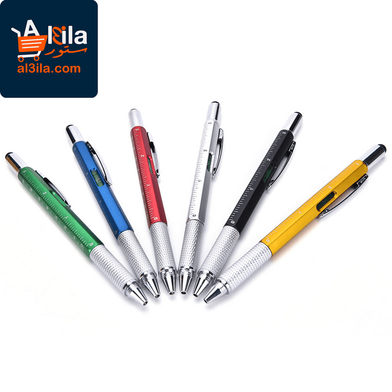 6-in-1 Touchscreen Stylus and Ballpoint Pen