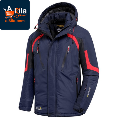 Men's Premium Velvet Winter Trench Jacket - Stylish Outerwear for Urban Fashion