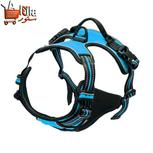 Innovative No Pull Dog Harness with Front Clip - Heavy Duty, Reflective Design for Enhanced Control During Walks with Large Dogs