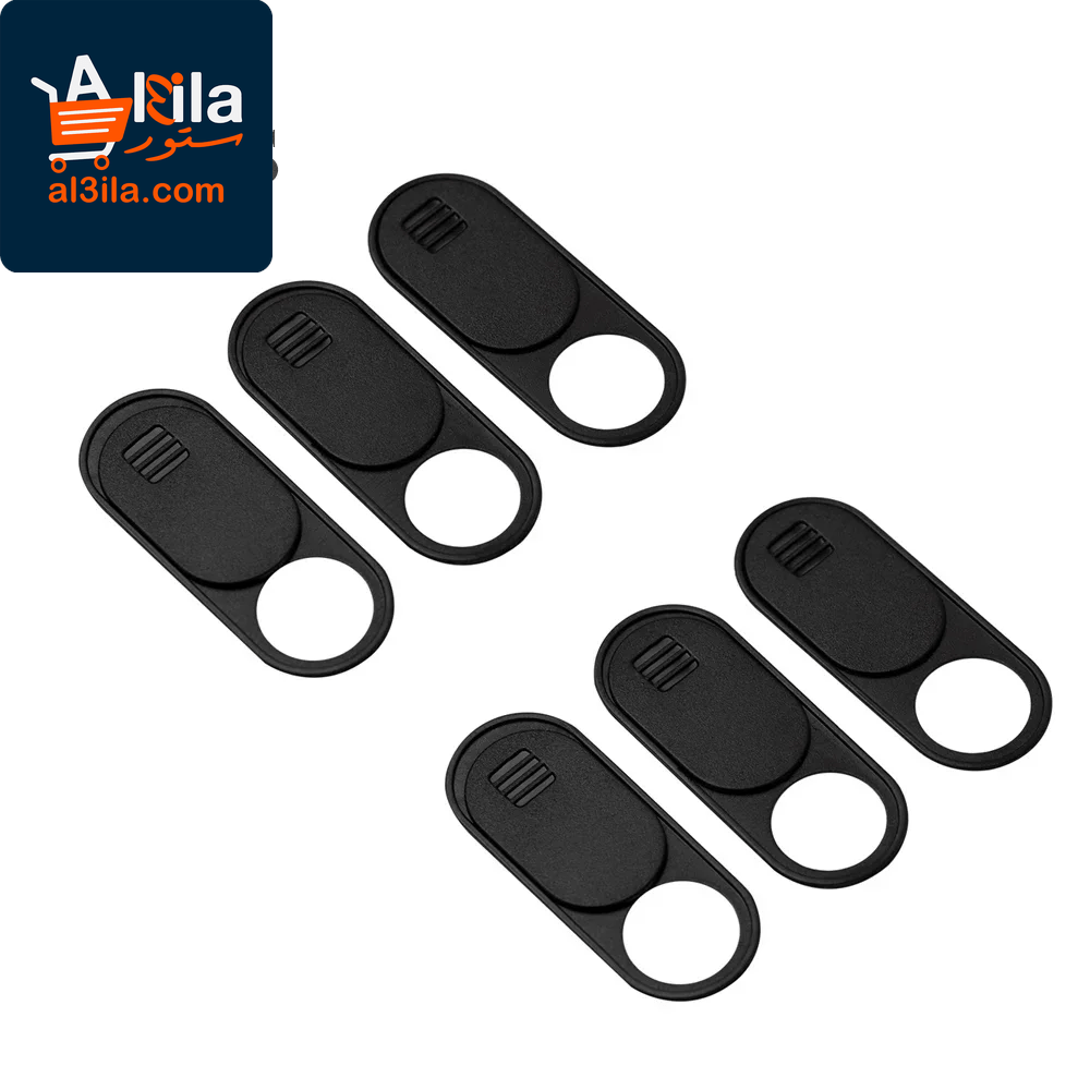 Ultra Thin Metal Webcam Cover with Magnetic Slider for Enhanced Privacy Protection on Laptops, Tablets, and Phones